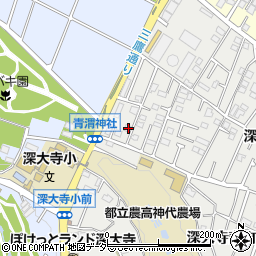 東京都調布市深大寺南町5丁目2-4周辺の地図
