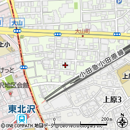 東京都渋谷区大山町7周辺の地図