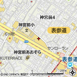 タグ・ホイヤーショップ表参道周辺の地図