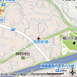 東京都八王子市横川町869周辺の地図
