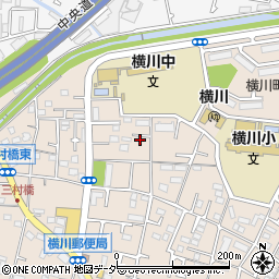 東京都八王子市横川町381周辺の地図