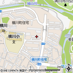 東京都八王子市横川町108周辺の地図