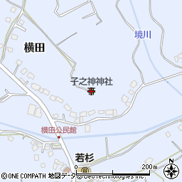子之神神社周辺の地図