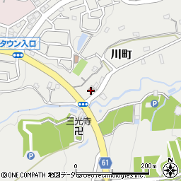 八王子川町郵便局 ＡＴＭ周辺の地図