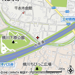 東京都八王子市大楽寺町640周辺の地図