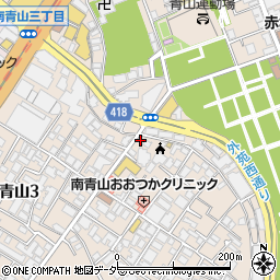 東京都港区南青山4丁目9-30周辺の地図