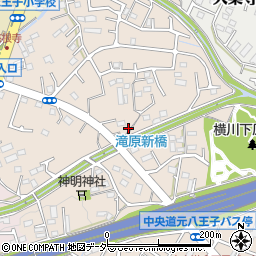 東京都八王子市横川町1098周辺の地図