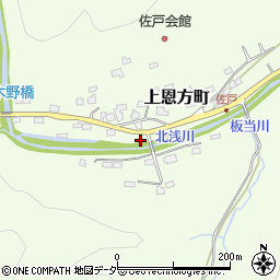 東京都八王子市上恩方町417周辺の地図