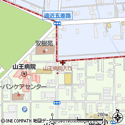 千葉県千葉市稲毛区山王町133周辺の地図