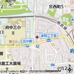 桑田ハイツＢ周辺の地図