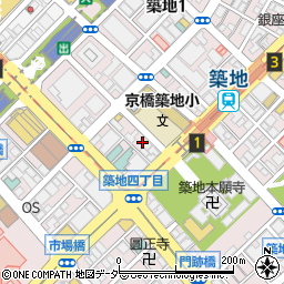 株式会社東京シーフーズ　総務周辺の地図