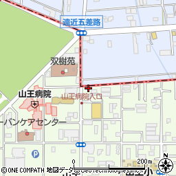 大洋薬局山王２号店周辺の地図