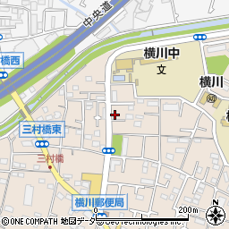 東京都八王子市横川町413周辺の地図