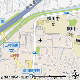 東京都八王子市横川町416周辺の地図