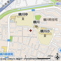 東京都八王子市横川町372周辺の地図