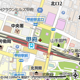 ＹＡＴＳＵＤＯＫＩ・甲府駅北口店周辺の地図