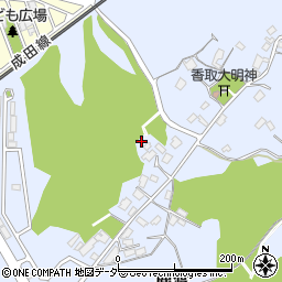千葉県四街道市鹿渡497周辺の地図