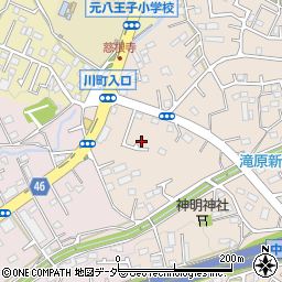 東京都八王子市横川町1110周辺の地図