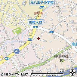 東京都八王子市横川町1114周辺の地図