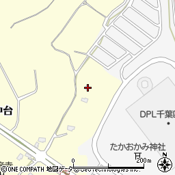 千葉県四街道市中台182周辺の地図