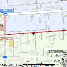 千葉県千葉市稲毛区山王町129-4周辺の地図