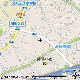東京都八王子市横川町1106周辺の地図