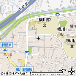 東京都八王子市横川町382周辺の地図