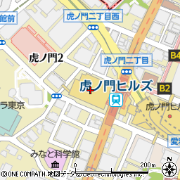 〒105-5536 東京都港区虎ノ門 虎ノ門ヒルズステーションタワー（３６階）の地図