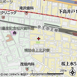 稲垣薬局 デイサービス桜上水周辺の地図