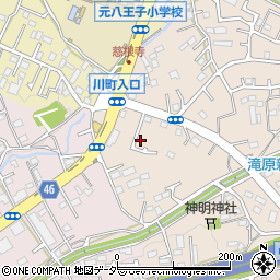 東京都八王子市横川町1111周辺の地図