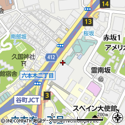 〒107-6006 東京都港区赤坂 赤坂アークヒルズ・アーク森ビル（６階）の地図