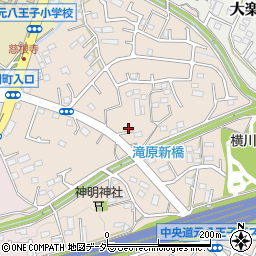東京都八王子市横川町1100-4周辺の地図