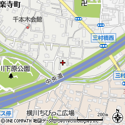 東京都八王子市大楽寺町641周辺の地図