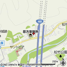 東京都八王子市下恩方町3402周辺の地図