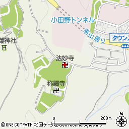 法妙寺周辺の地図