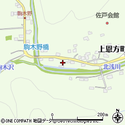 東京都八王子市上恩方町467周辺の地図
