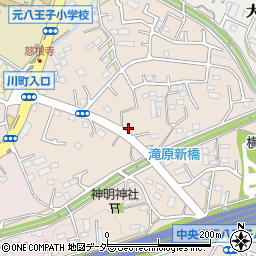 東京都八王子市横川町1100-2周辺の地図