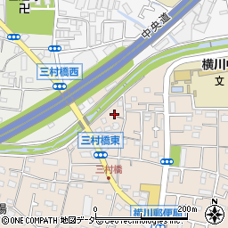 東京都八王子市横川町746周辺の地図