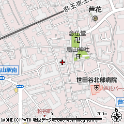 東京都世田谷区南烏山2丁目19-3周辺の地図