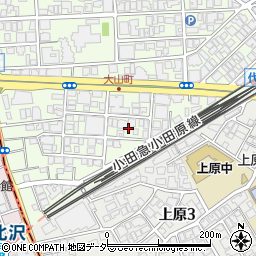 東京都渋谷区大山町5周辺の地図