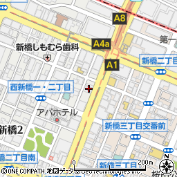 東京都港区西新橋1丁目16-3周辺の地図