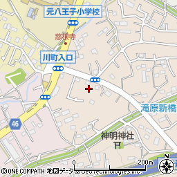 東京都八王子市横川町1109周辺の地図