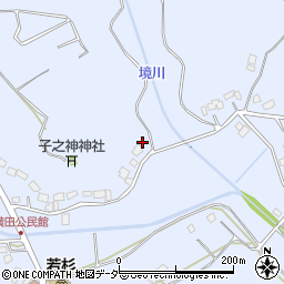 千葉県山武市横田326周辺の地図
