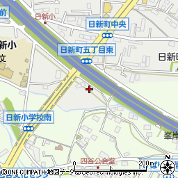 東京都府中市日新町5丁目28周辺の地図