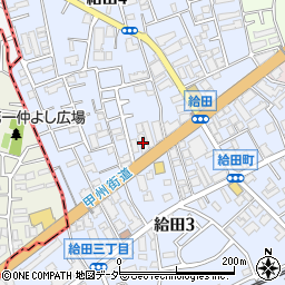 国士館大学柔道部寮周辺の地図