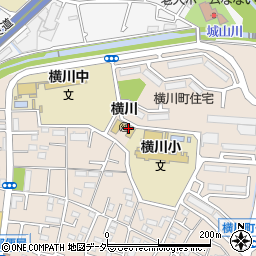 東京都八王子市横川町209周辺の地図