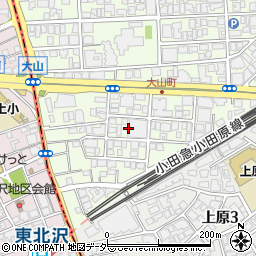 東京都渋谷区大山町4周辺の地図
