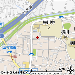 東京都八王子市横川町391周辺の地図