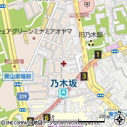 東京都港区南青山1丁目24-29周辺の地図