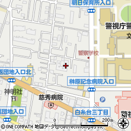 レクセルマンション武蔵野台周辺の地図